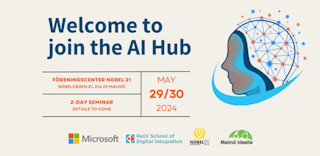 Välkomna på AI Hub på Föreningscenter Nobel 21