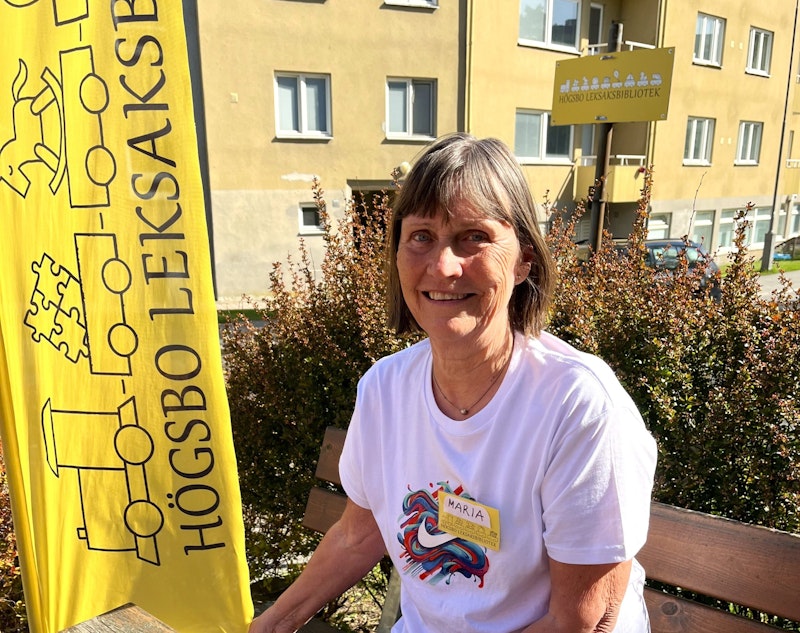 Maria ger barnkläder och leksaker nytt liv