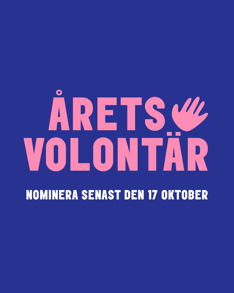 Årets volontär logotyp 