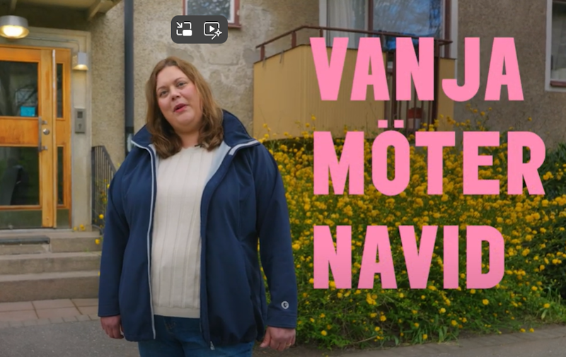 Vanja möter Navid Kamyab