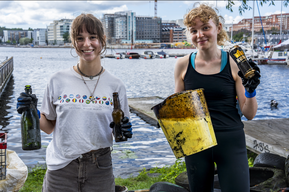 Sophia, från USA, volontär hos Hands2Ocean