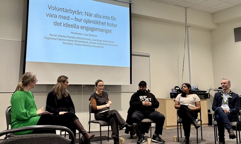 När alla inte får vara med – ett samtal om ojämlikhet och engagemang i civilsamhället