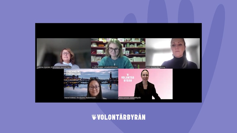 Företagsvolontärer – möjlighet eller merarbete för ideella organisationer? 