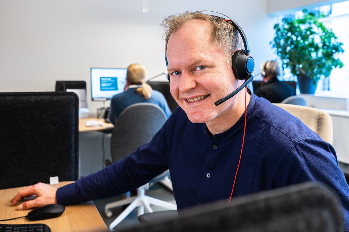 Andreas har nytta av sin erfarenhet från Mind varje dag