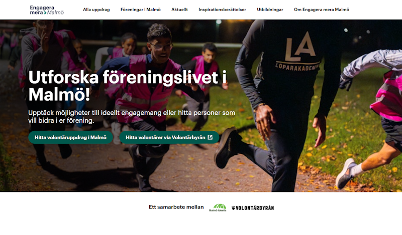 Malmö samlar lokalt engagemang på Engagera mera Malmö  