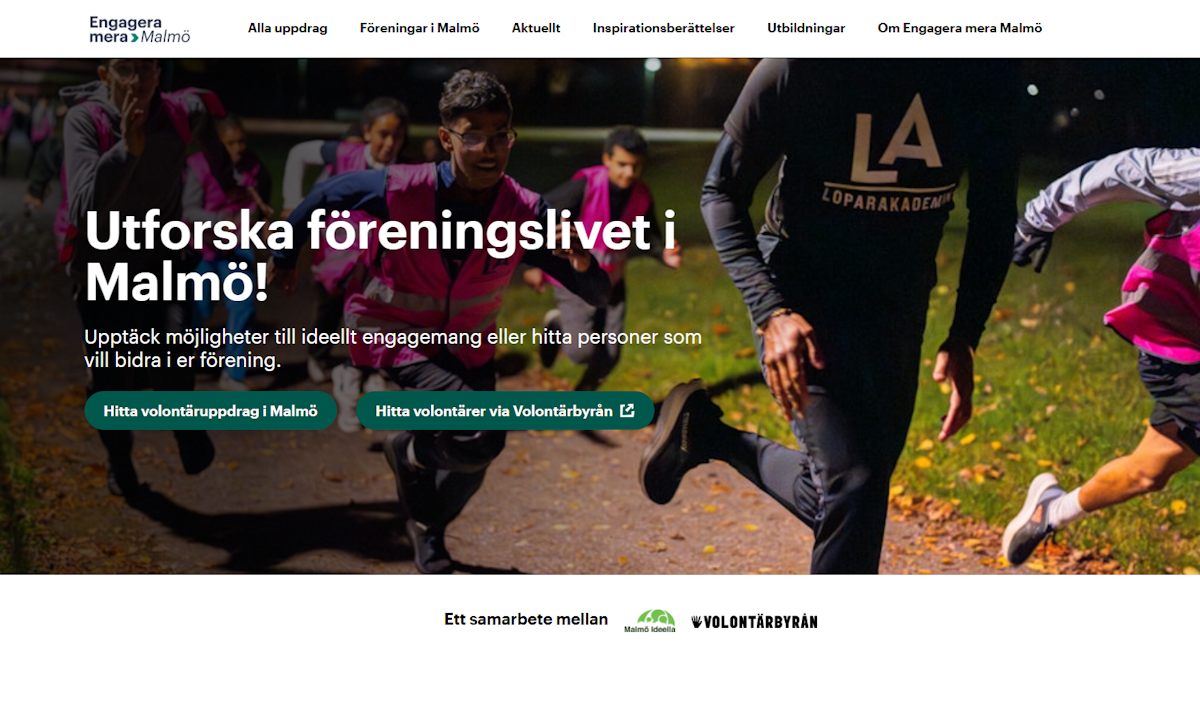 Malmö samlar lokalt engagemang på Engagera mera Malmö  